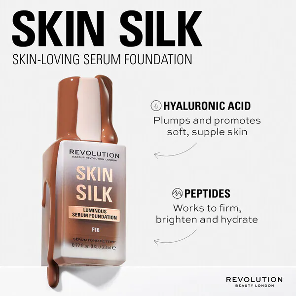Fondotinta siero Revolution Skin Silk F12.5