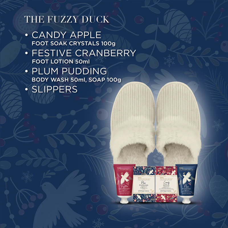 Conjunto de presente para pernas Baylis & Harding The Fuzzy Duck Winter Wonderland