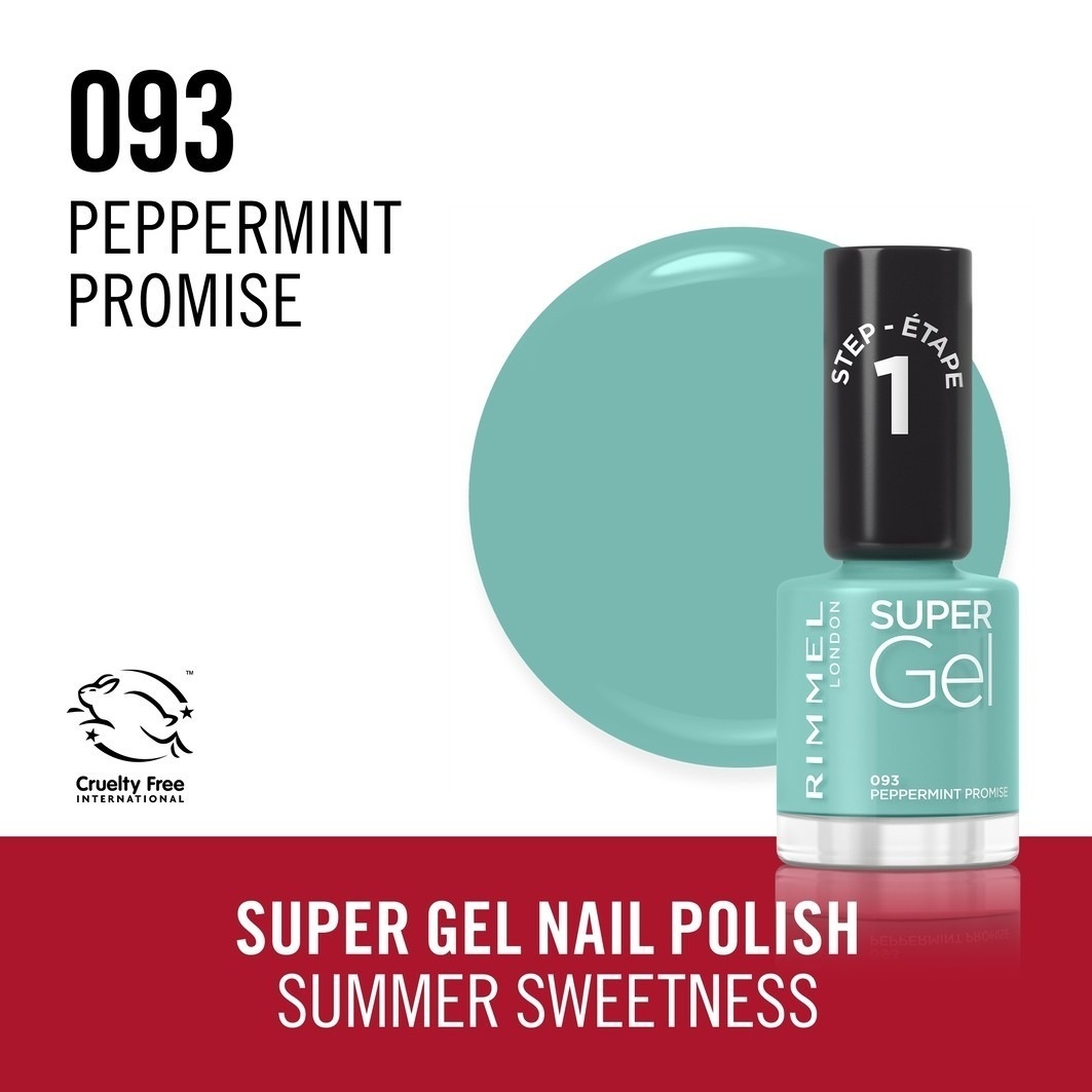 Rimmel London lak za nokte SuperGel lak za nokte - 12ml