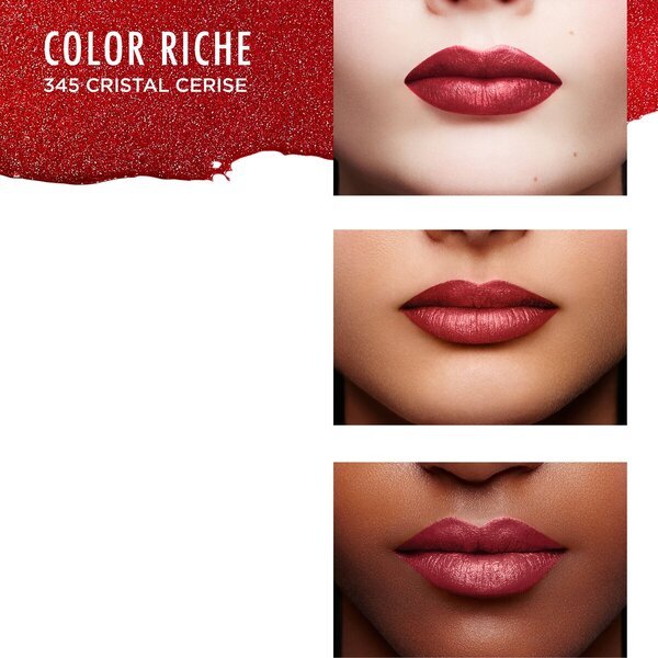 Šminka L'Oréal Paris Color Riche 345 Cristal Cerise satenasta
