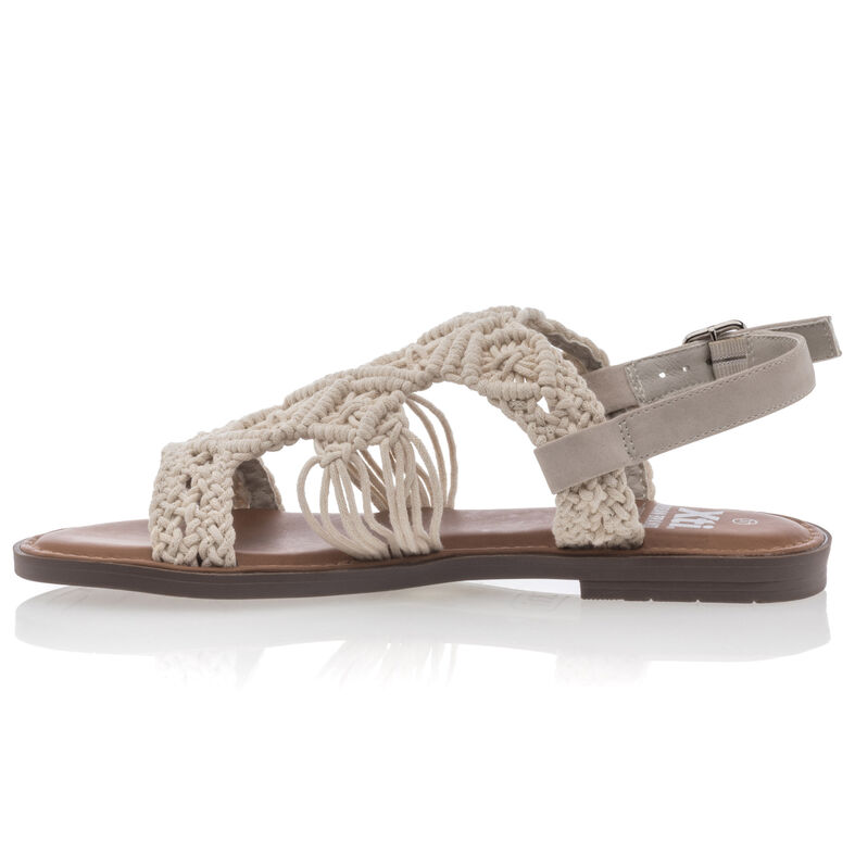 Beige sandaler / sko med åpen tå til dame