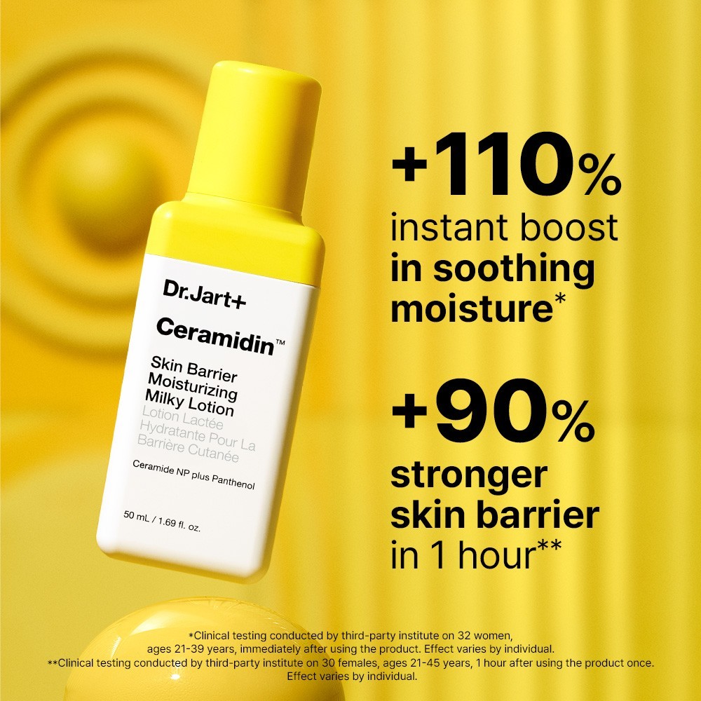 Lait hydratant Dr. Jart+ Ceramidin™ pour le visage - 50 ml