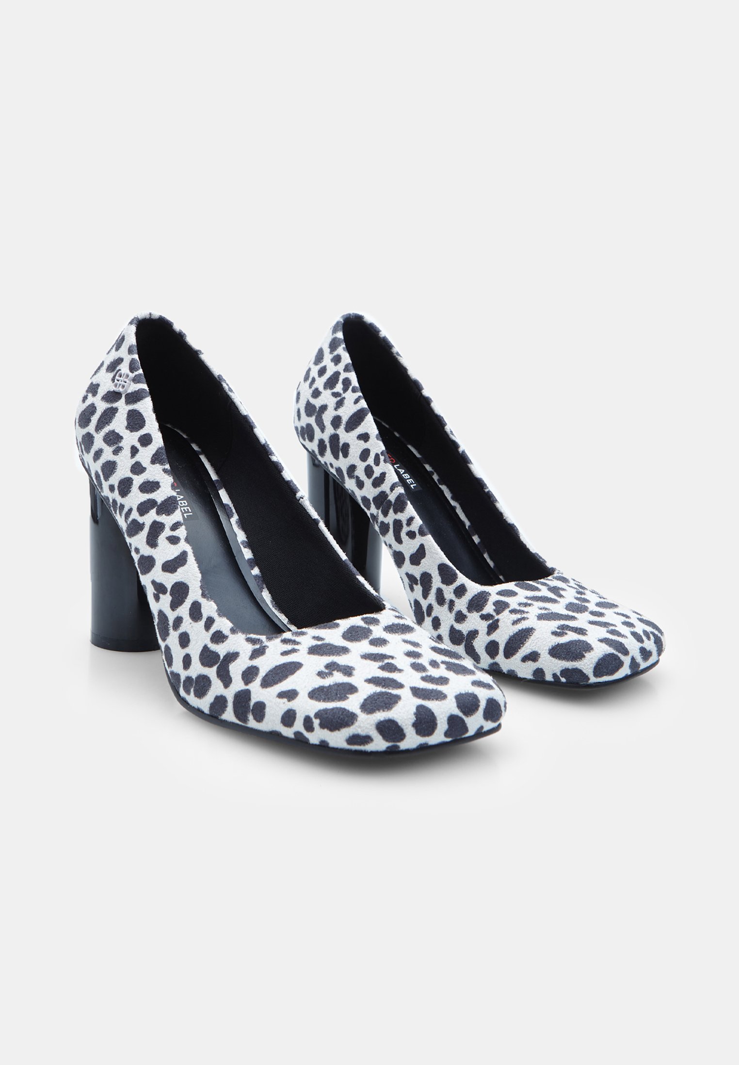 Bata DÉCOLLETÉ LABEL - Hoge hakken - wit/zwart