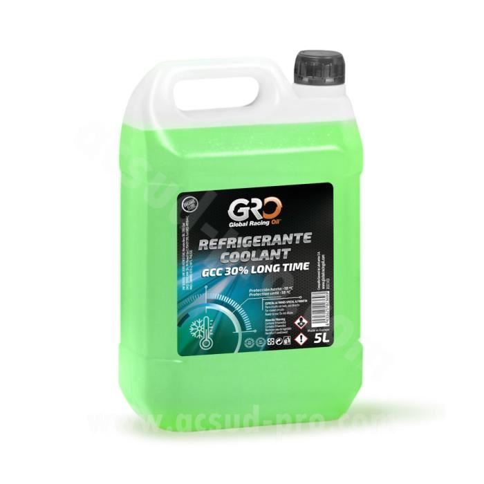 LIQUIDE DE REFROIDISSEMENT VERT GLOBAL RACING OIL GCC-30 (5L) GRO