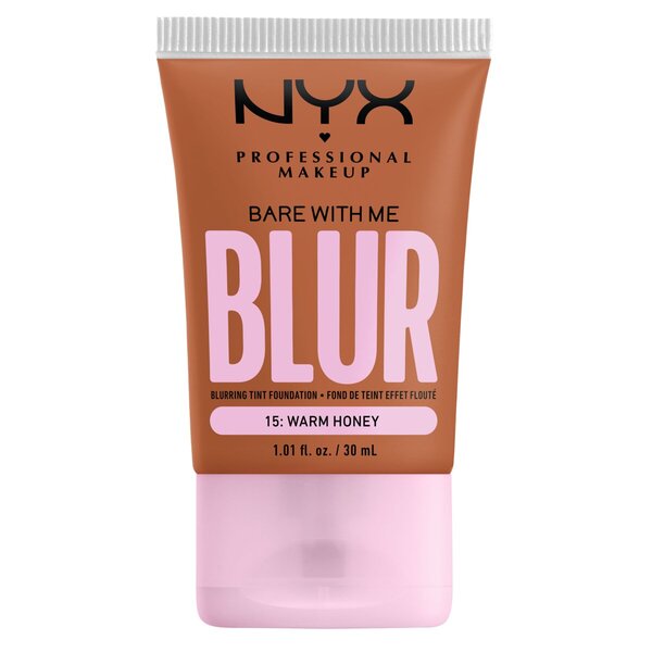 NYX Professional Makeup Bare With Me Blur 15: Fond de ten Warm Honey<br>30ml