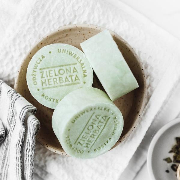 Ministerstwo Groene Thee - Haar- & Lichaamszeep 85 g