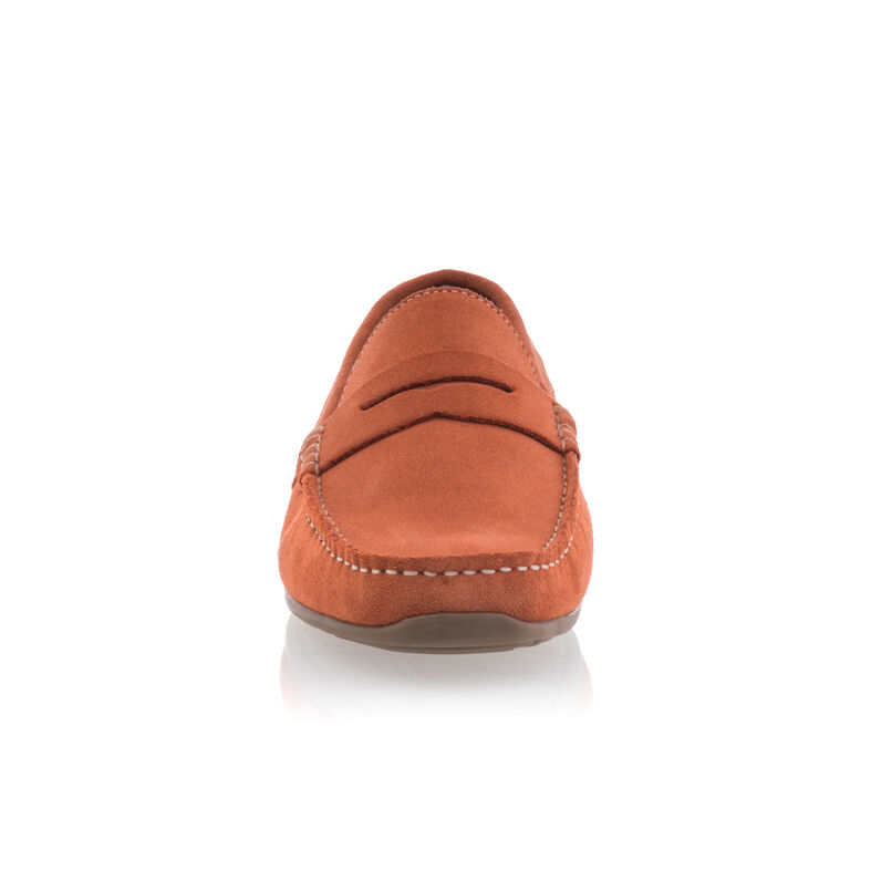 Miesten oranssit loaferit/veneilykengät