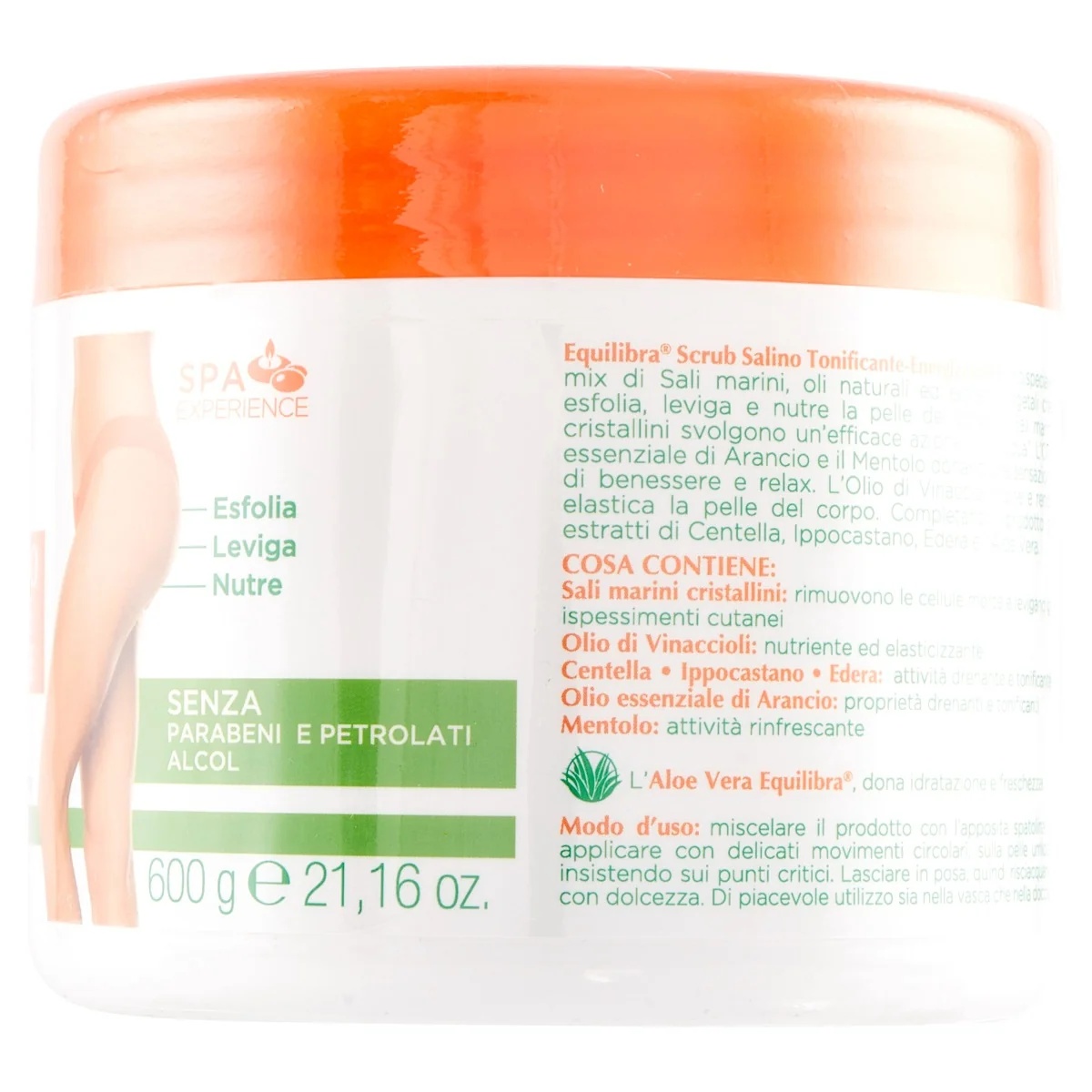 Equilibra Equilibra Toning Salt Peel 600 g Exfoliërende