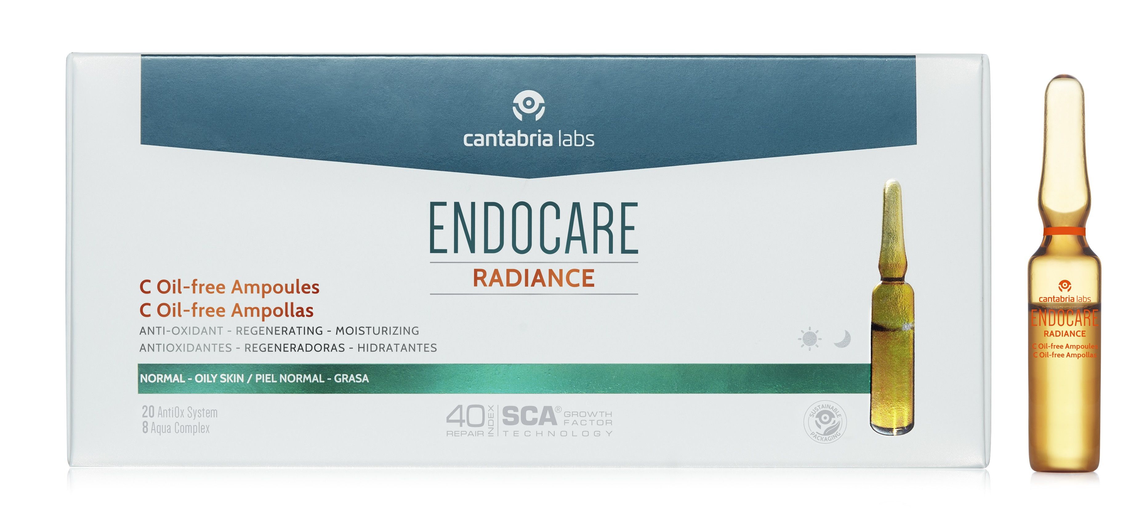 Endocare Radiance C ампуле без уља Ампуле и флеш третмани