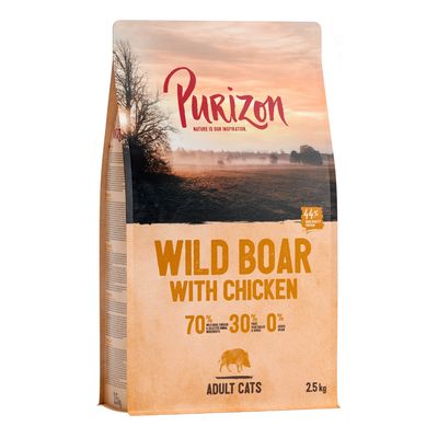 Purizon Adult Grain-Free Wildboar με Κοτόπουλο