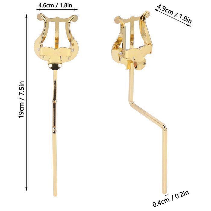 SOPORTE PARA SAXOFÓN ALTO STAT MUSIC SAX LYRE PRINCE EN LOS instrumentos de saxofón