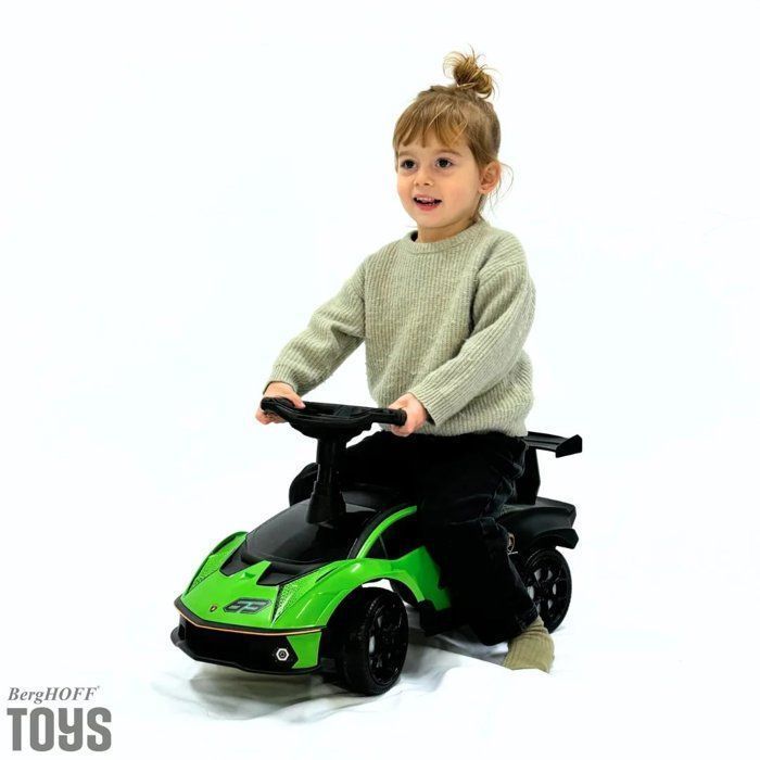 LAMBORGHINI Essenza SCV12 Macchina elettrica per bambini - Bianca - Da 1 a 3 anni - Licenza ufficiale - Clacson - Peso massimo 25 kg