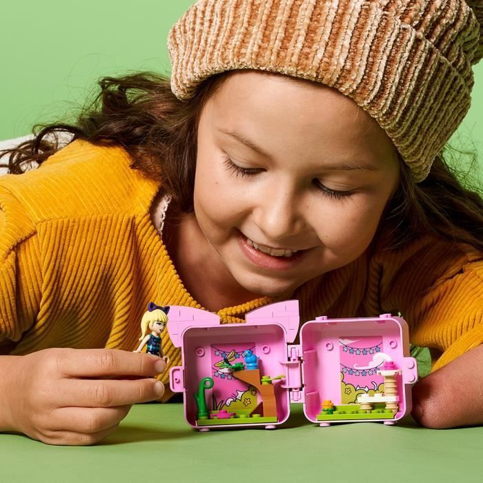 LEGO® Friends 41665 Cubo do Gato da Stephanie, Presente para Meninas e Meninos a partir de 6 Anos, Figuras de Animais, Brinquedo Colecionável