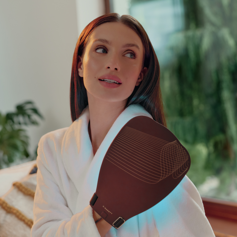 Mască de mâini cu LED Garett Beauty Skin Ritual Hands maro
