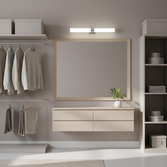Applique murale LED - NETTLIFE - 60 cm - 15W - IP44 - 4000K blanc neutre
