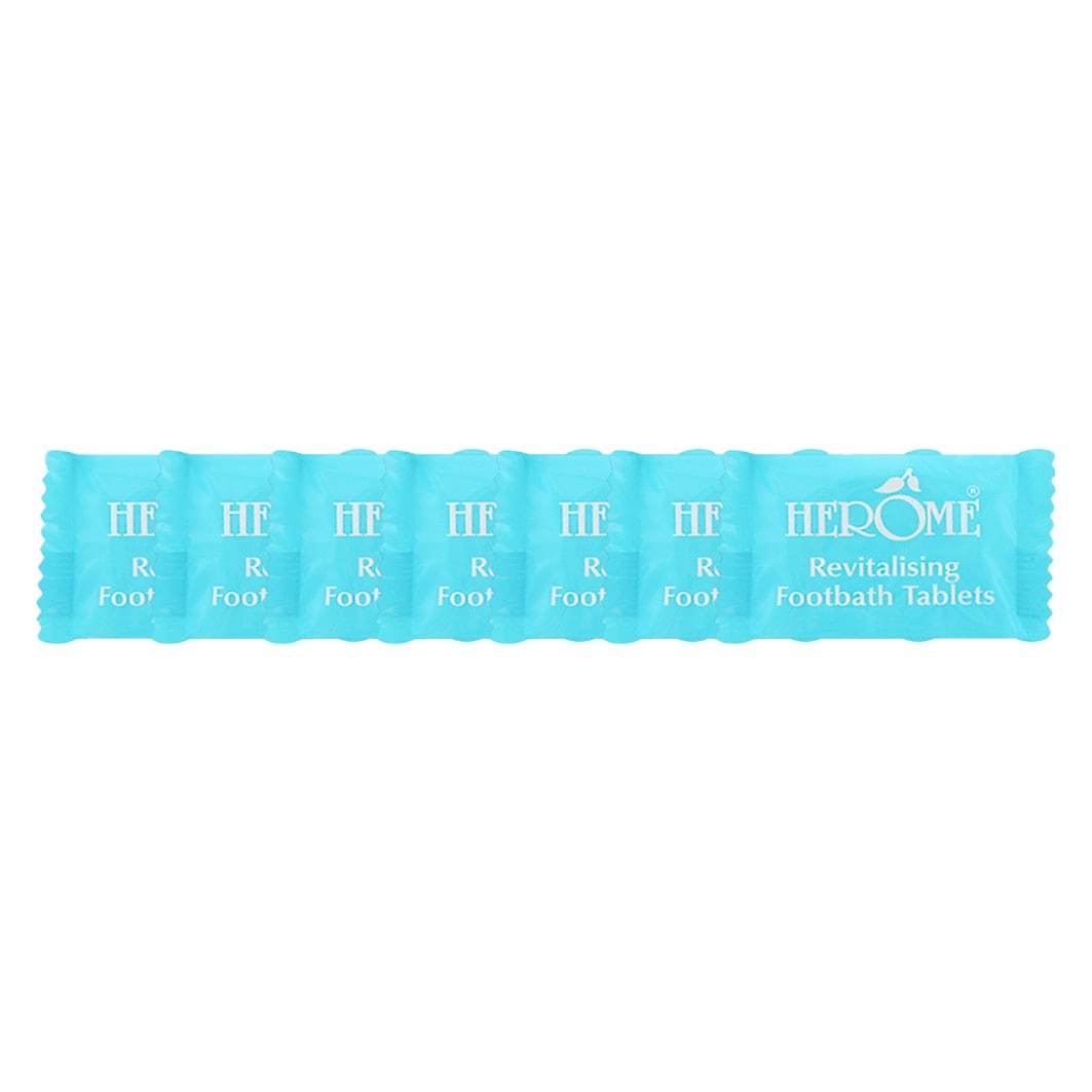 Herome Cosmetics tablete za revitalizirajuću kupku za stopala - 84 g