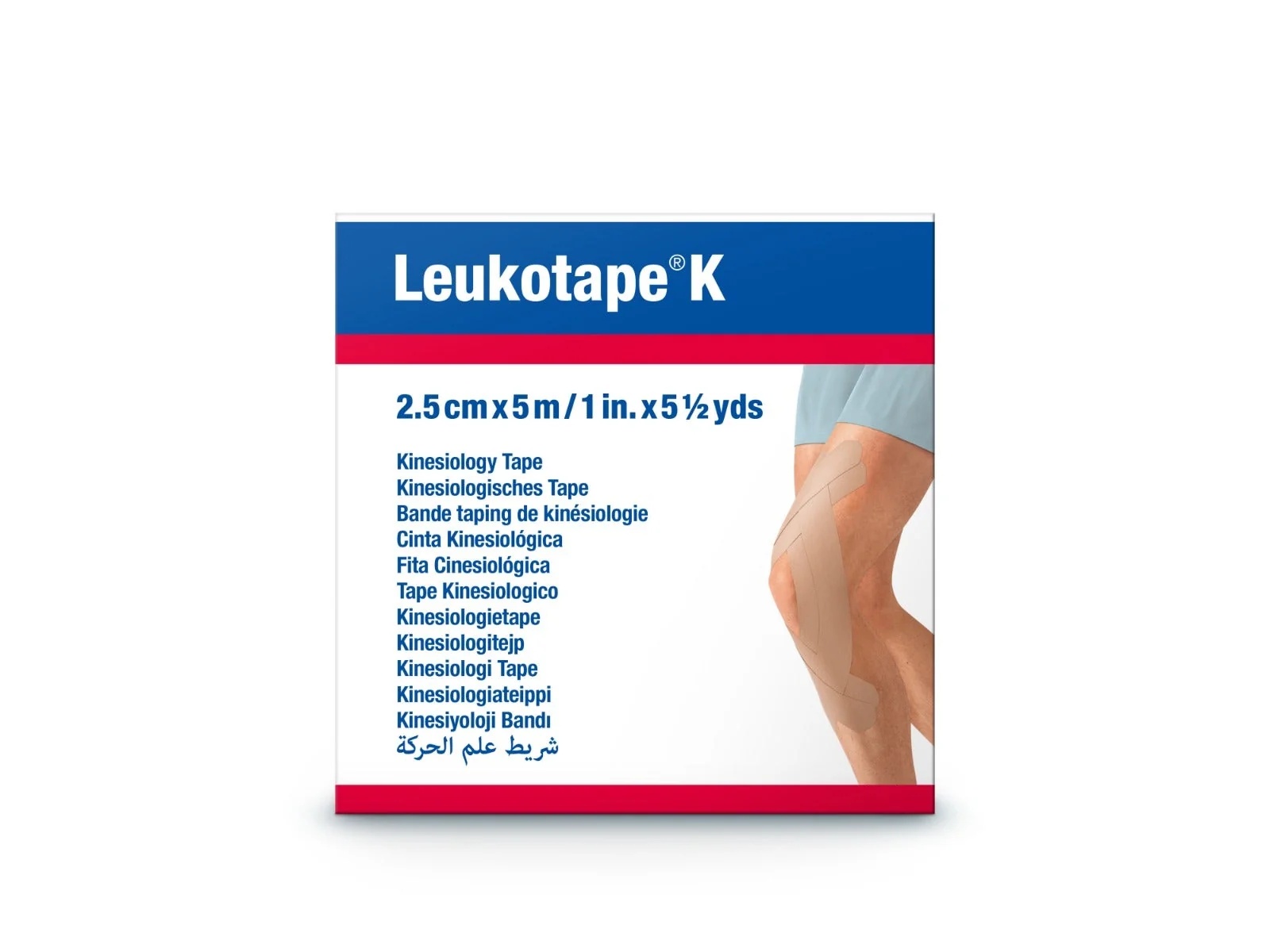 LEUKOPLAST Leukotape K vendaje 5 m x 2,5 cm color carne