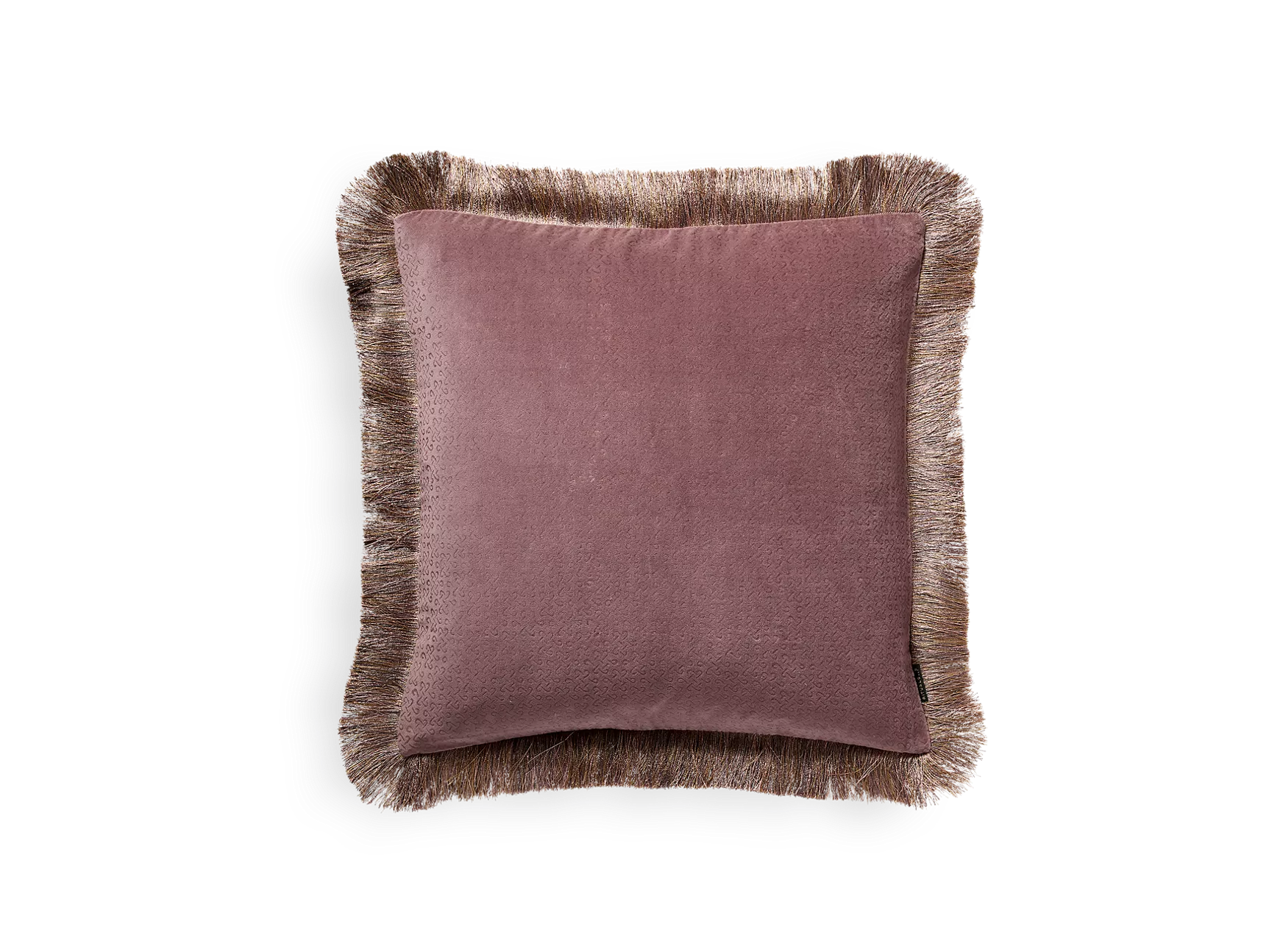 Funda de cojín de terciopelo de algodón Vellore 50x50cm Rosa Vintage