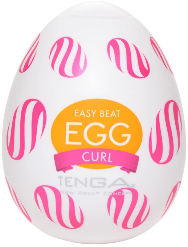 Masturbator za enkratno uporabo Tenga Egg Curl