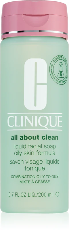 Tekuté mydlo Clinique Liquid Facial Soap Oily Skin Formula pre mastnú a zmiešanú pleť