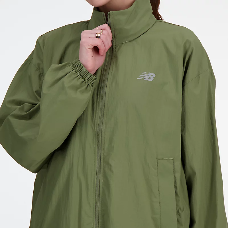 Kurtka sportowa Chaqueta plegable para mujer - DARK OLIVINE