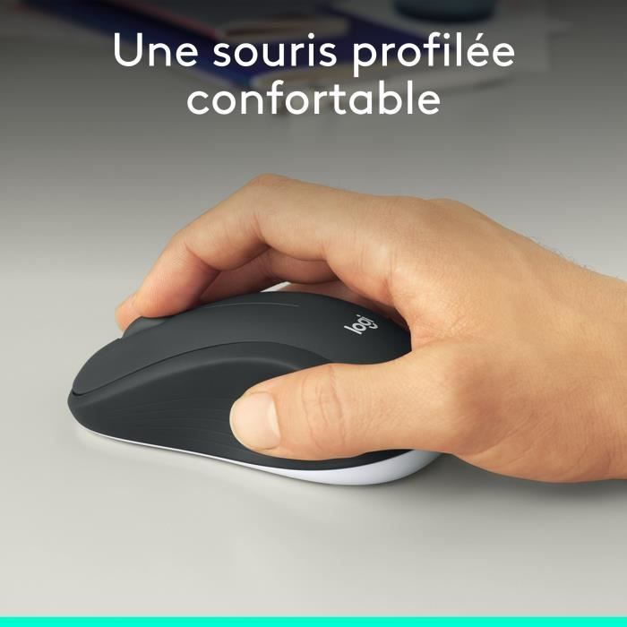 Keyboard and Mouse Combo - Wireless - Logitech - MK540 - AZERTY - Black