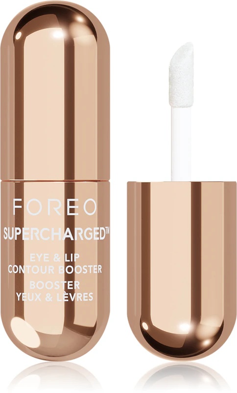 FOREO SUPERCHARGED prevodni serum za konture oči in ustnic, ki krepi konture oči in ustnic