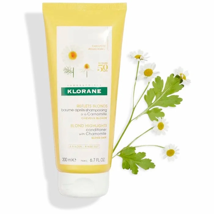 KLORANE Conditioner met kamille 200 ml voor gekleurd en blond haar