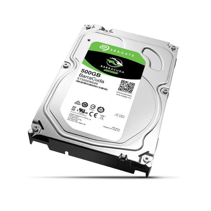 SEAGATE BARRACUDA 500GB Internal Hard Drive - SATA 6Gb/s - 7200 RPM