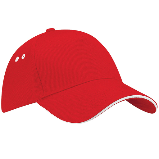  Gorra/visera Deportiva Beechfield Ultimate Sandwich 100% Algodón.