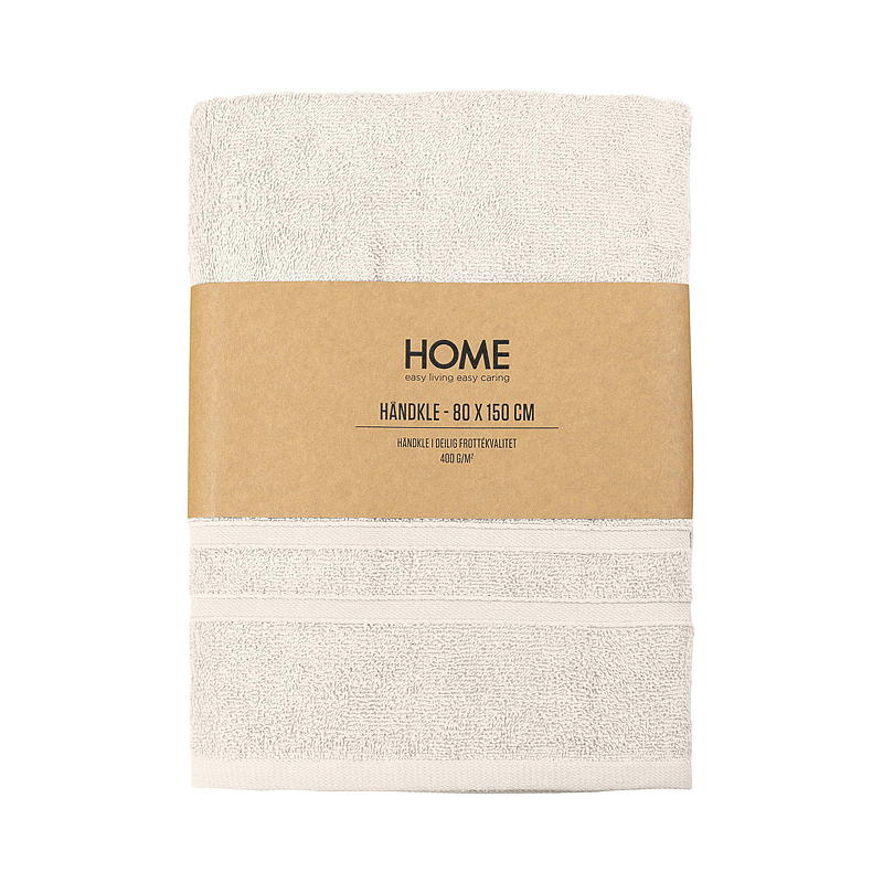 Home Bath lakens Villa 80x150 cm crème