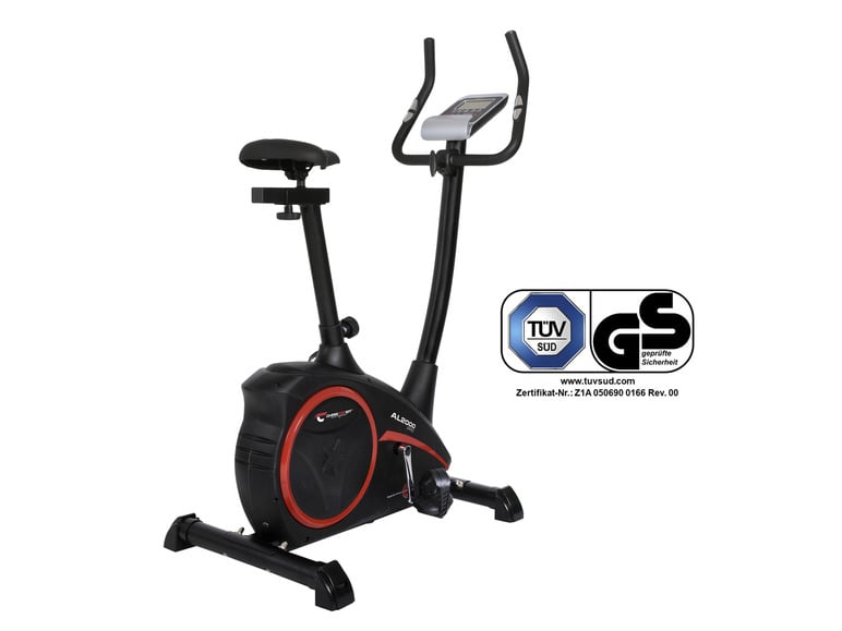 Christopeit Sport Ergometer AL 2000 Pro (ontvanger voor draadloze hartslagmeter inbegrepen bij de computer)