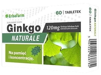 Ginkgo Naturale 60 Tabletek