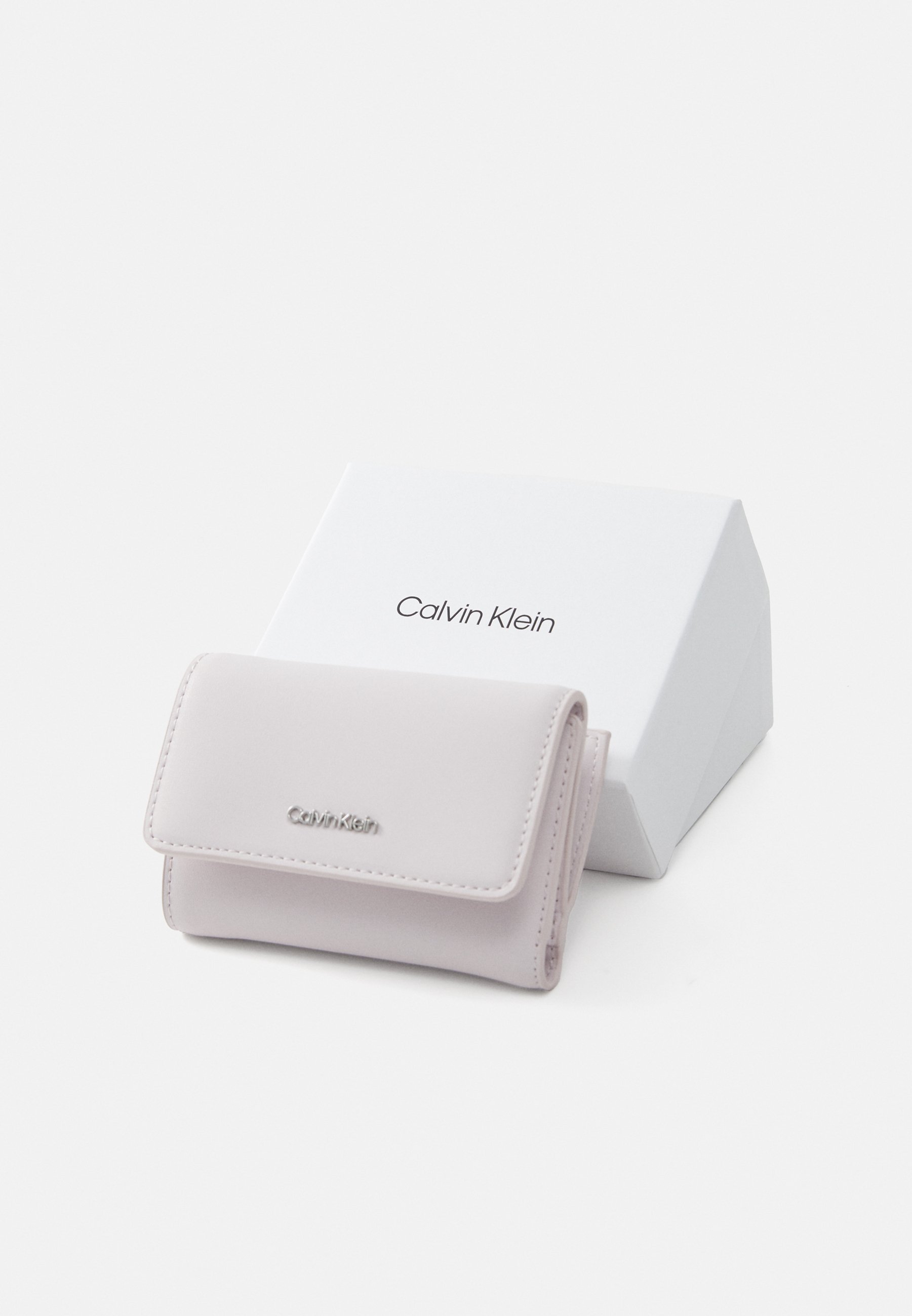 Calvin Klein MUST SMALL TRIFOLD ZIP - Portfel - orchidea ice