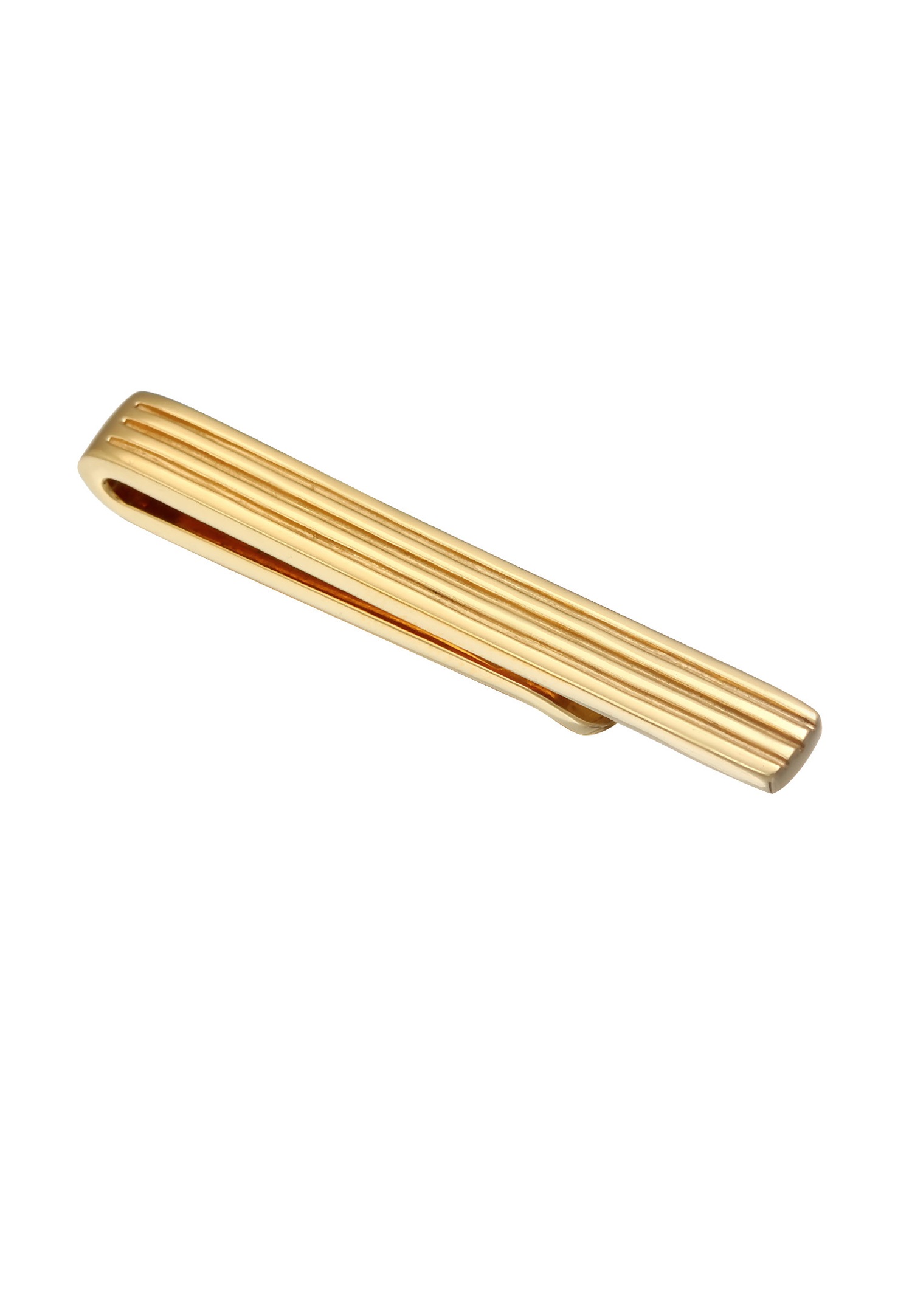 KUZZOI Hommes épingle à cravate rainures design en argent sterling 925