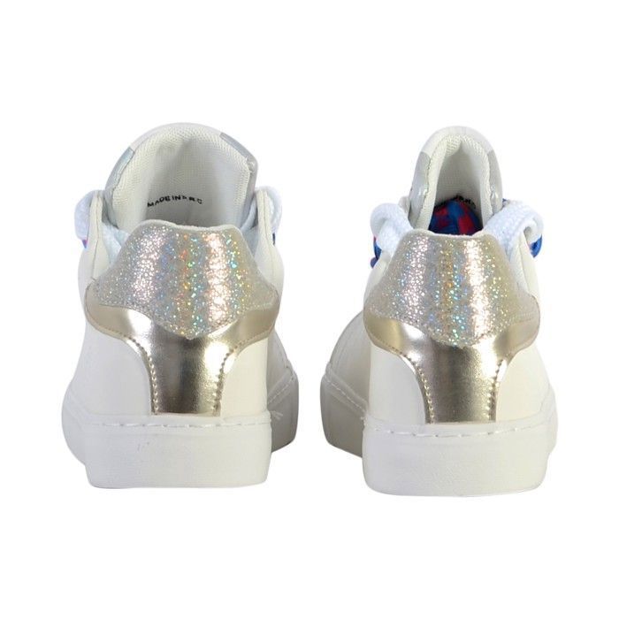 Kaporal Severine Lace-Up Sneakers - Iridescent White
