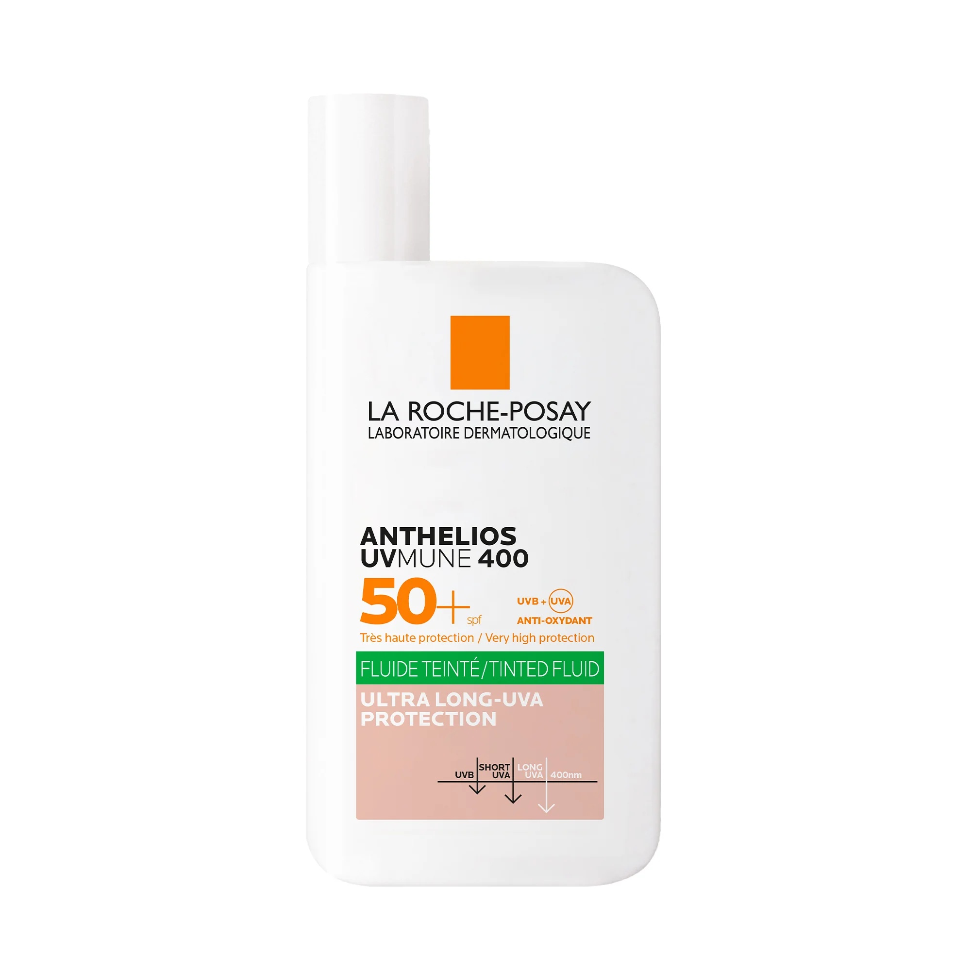 LA ROCHE POSAY La Roche Posay Anthelios Fluido Oil TT UVmune SPF 50 + 50 ml protection contre les dommages cellulaires