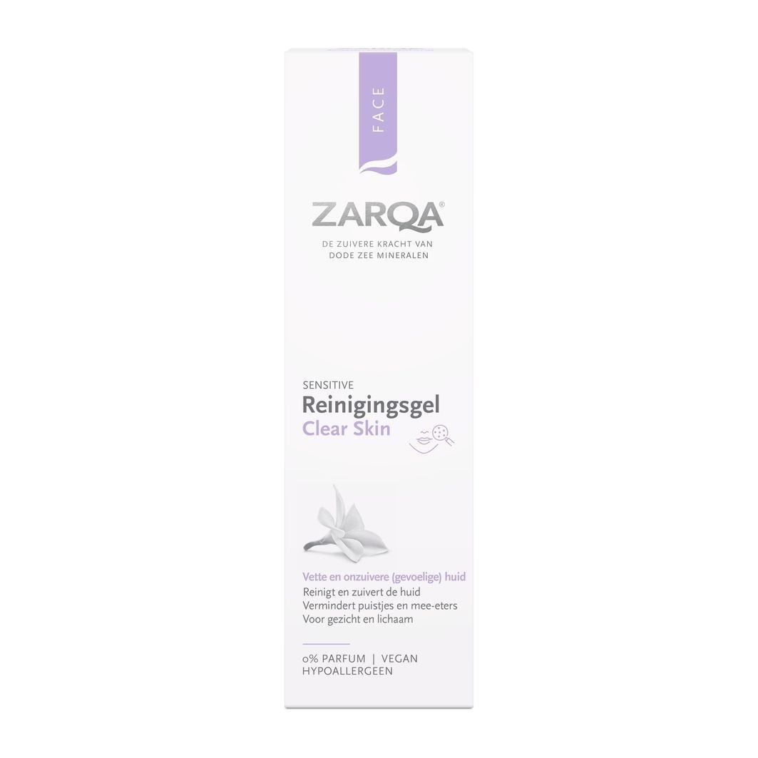 ZARQA Čisticí gel pro čistou pleť – 200 ml