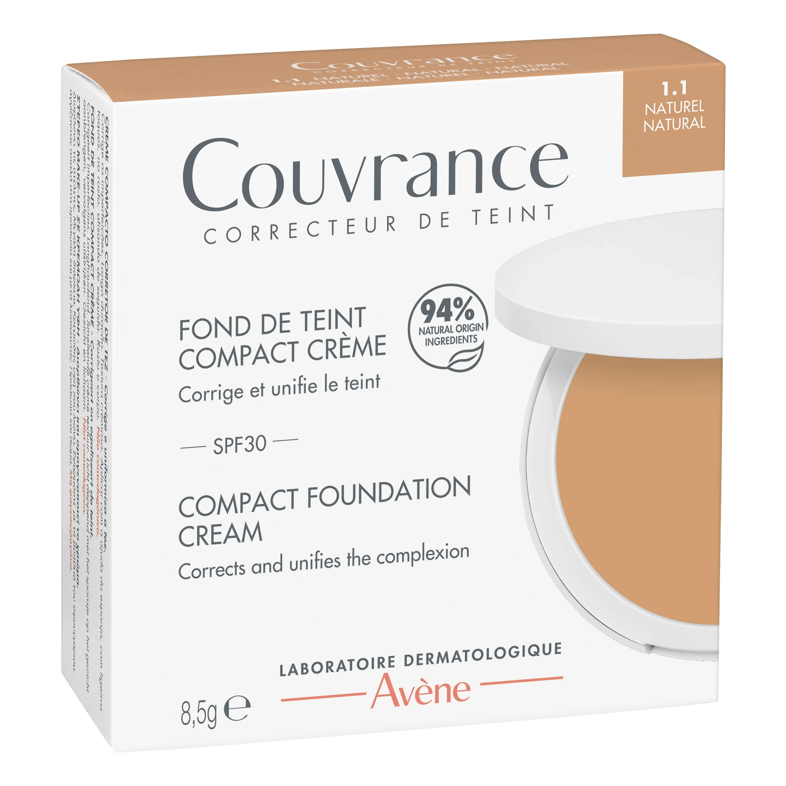 Incarnato Couvrance Fondotinta Compatto - Fondotinta compatto