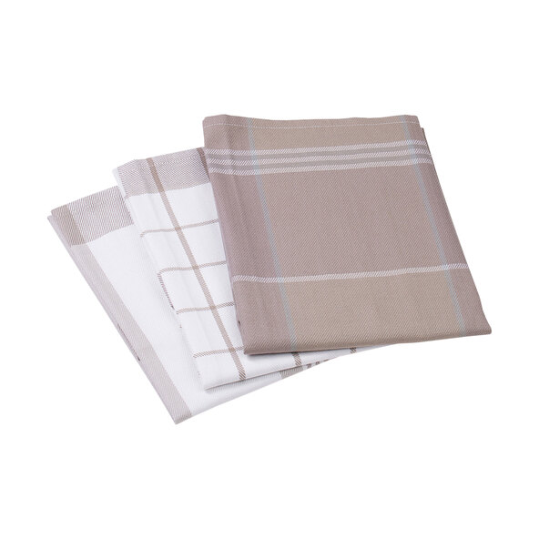 Keukendoeken, set van 6, beige