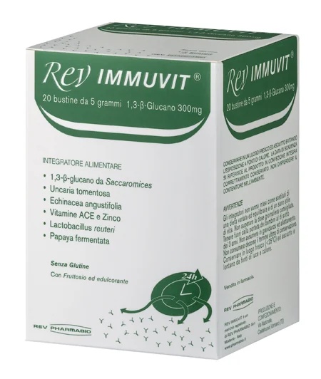 REV Rev Immuvit voedingssupplement 20 zakjes