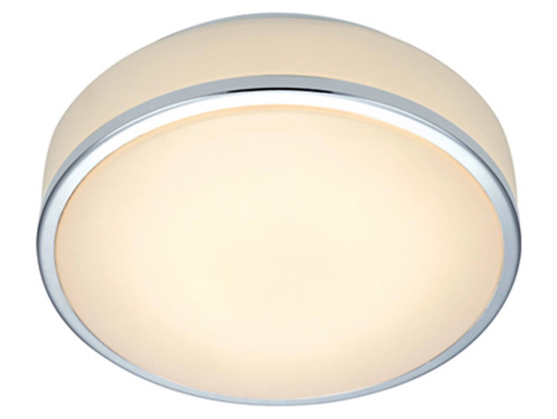 Plafon Moon LED metalowy biały