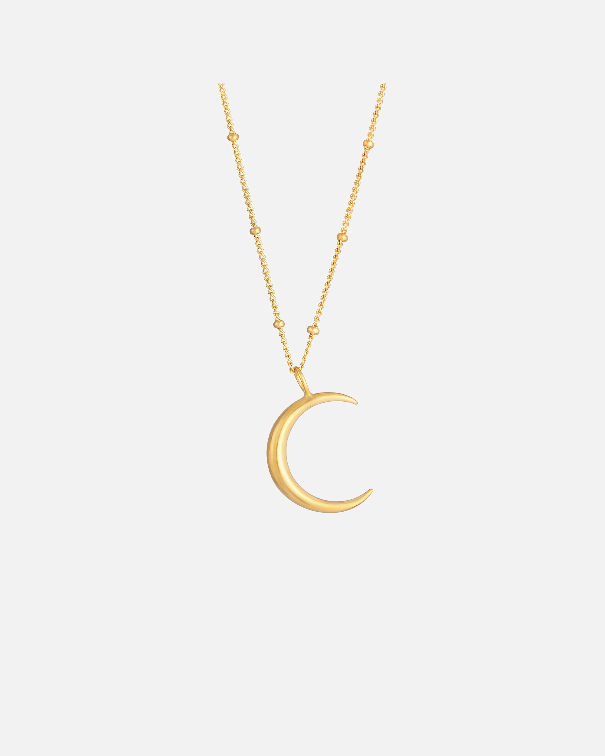 Elli Chaîne boule astro faucille demi-lune pour dames en 925/1000 argent massif