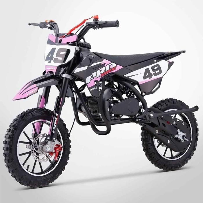 Pocket Cross PROBIKE 49/50cc Mini Bike voor kinderen / Editie 2025 / Roze