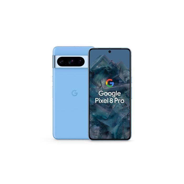 Smartphone - GOOGLE - Pixel 8 Pro - 256 GB - Pantalla OLED de 6,7 pulgadas - Funda antigolpes incluida