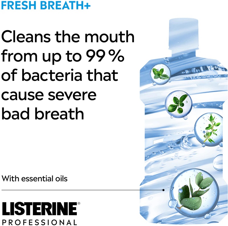 Listerine Professional Fresh Breath+ ustna vodica