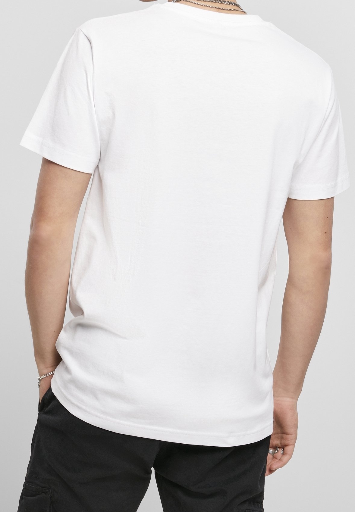 T-shirt Mister Tee Print - bianca
