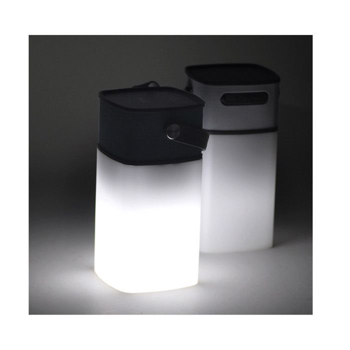 10W LED-lit Bluetooth speaker for outdoor camping.