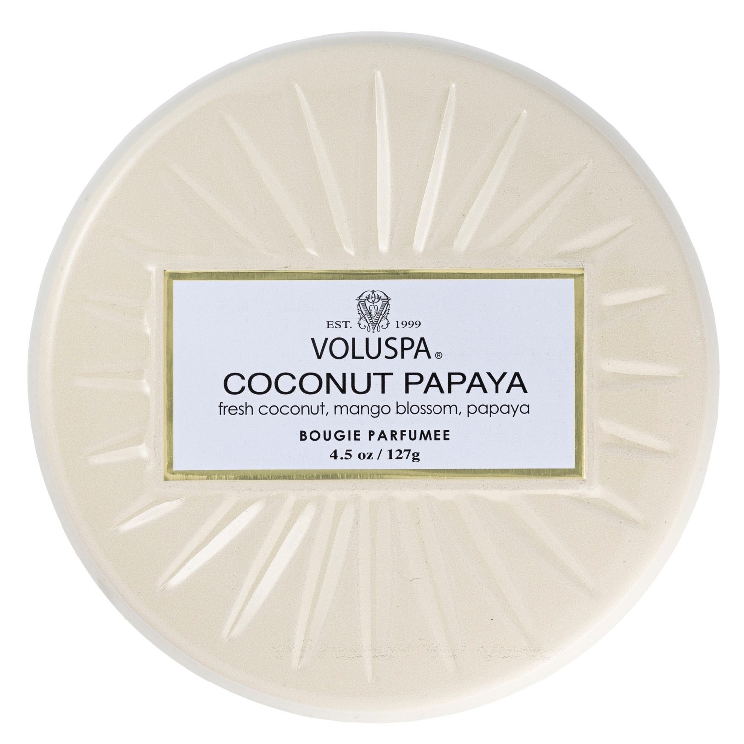 VOLUSPA Coconut Papaya Mini Tin