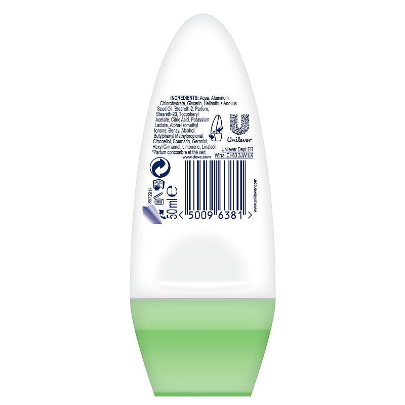 Dove Roll-on Dove Agurk, 50 ml